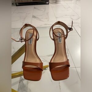 Steve Madden Brown Strappy Sandals